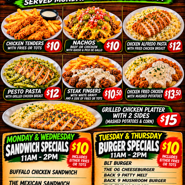 LUNCH SPECIALS