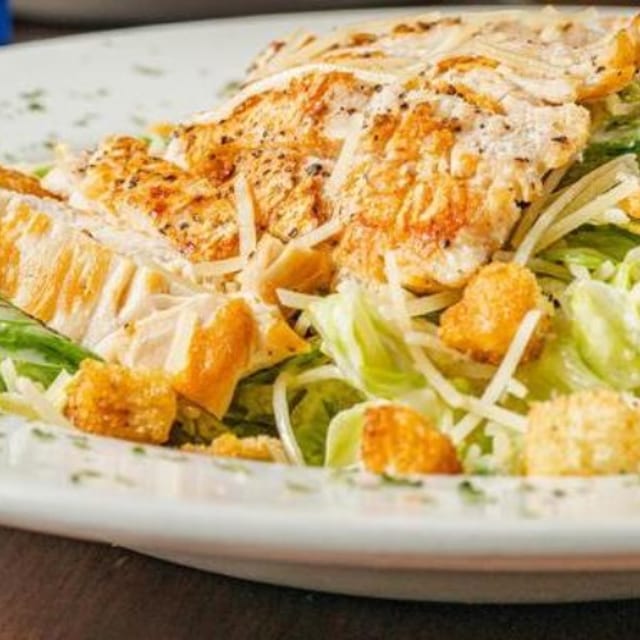 Chicken Caesar Salad.
