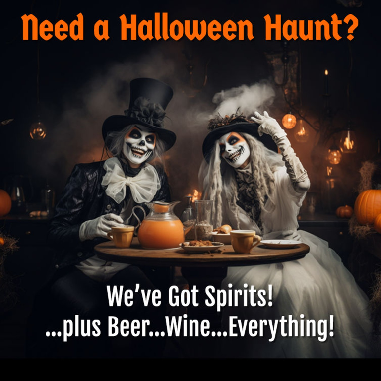 HALLOWEEN IS ALWAYS BIG WITH US. STAY TUNNED.